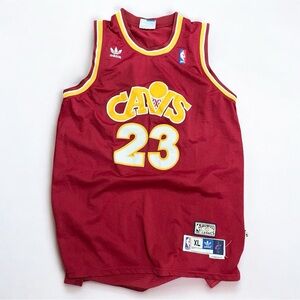 Adidas NBA Cavaliers Hardwood Classics Lebron James #23 Jersey Size XL